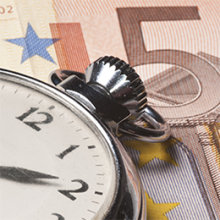 Euro deadline stopwatch image